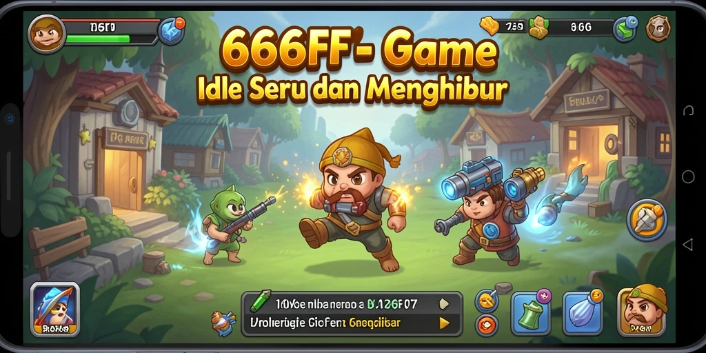 Tampilan gameplay 666FF yang menawan dan menghibur.