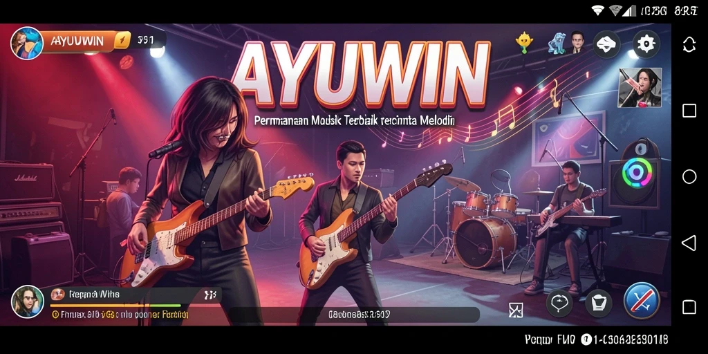 Tampilan gameplay AYUWIN yang seru dan penuh warna.