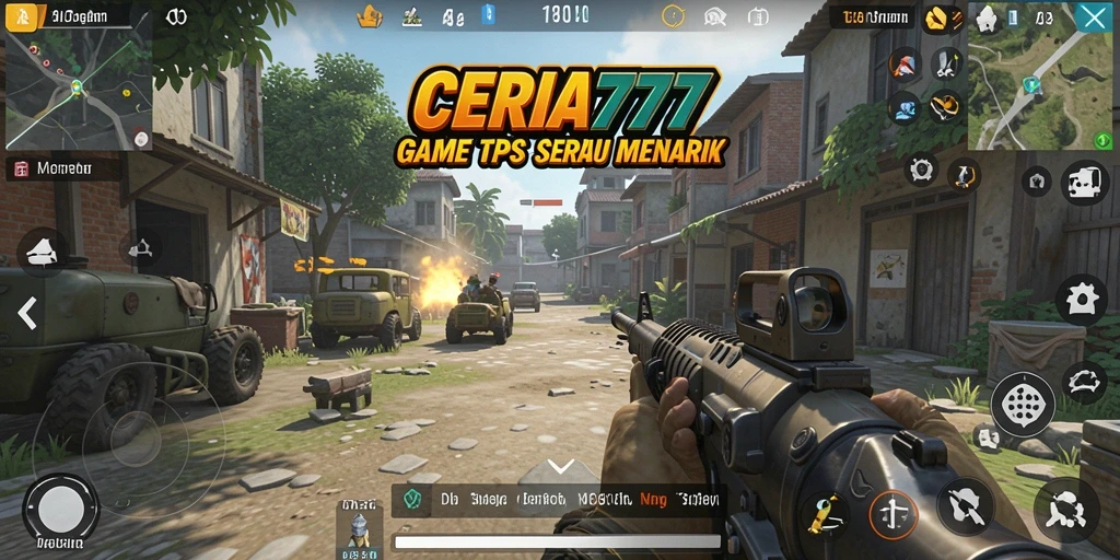 Tampilan gameplay CERIA777 yang mendebarkan dan penuh aksi.