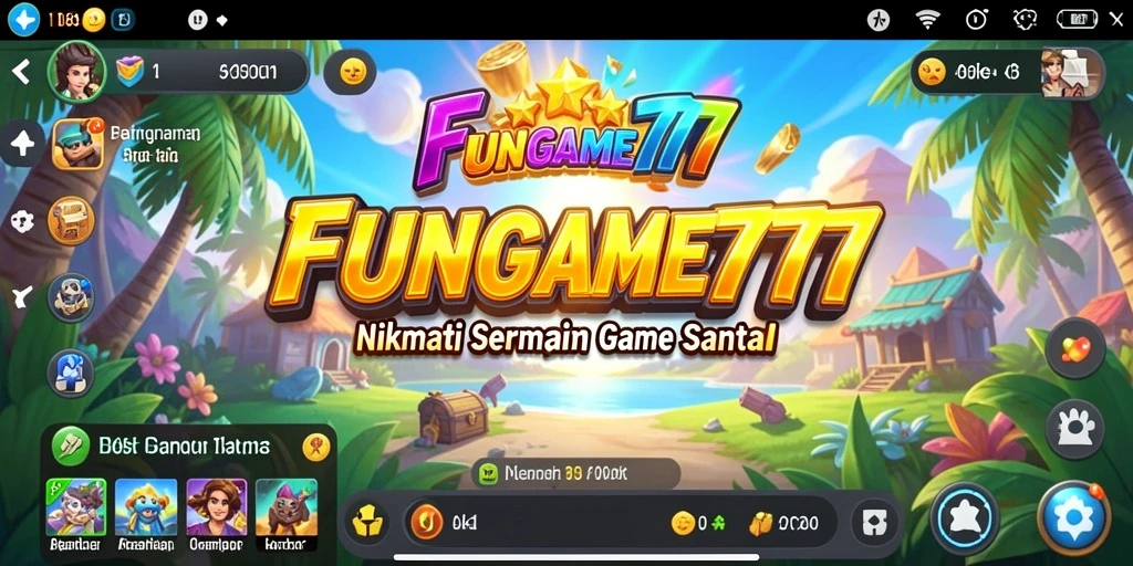 Tampilan gameplay FUNGame777 yang seru dan mengasyikkan.