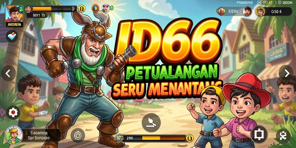 Tampilan gameplay <strong>ID66</strong> yang seru dan mengasyikkan.
