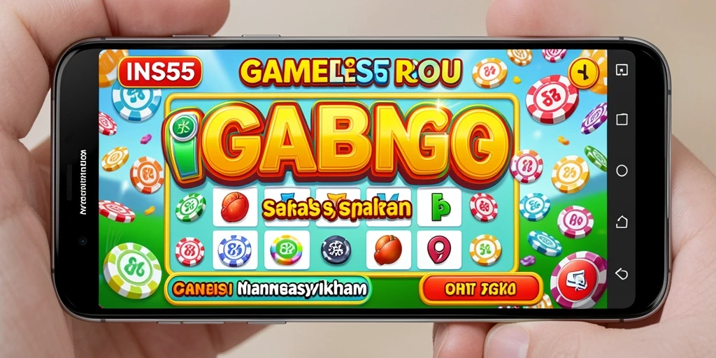 Tampilan gameplay menarik dari permainan Bingo INS55.