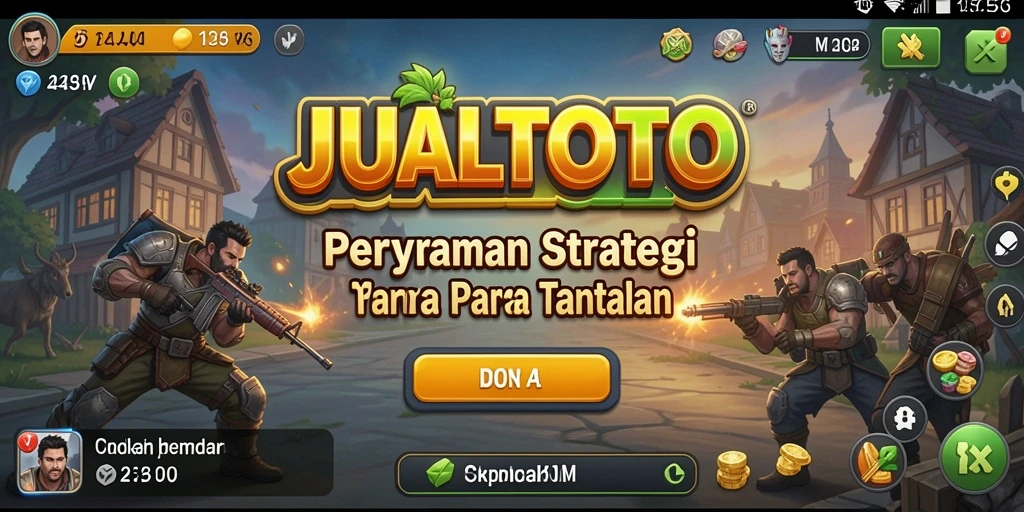 Tampilan menarik gameplay strategi JUALTOTO yang mengasyikkan.