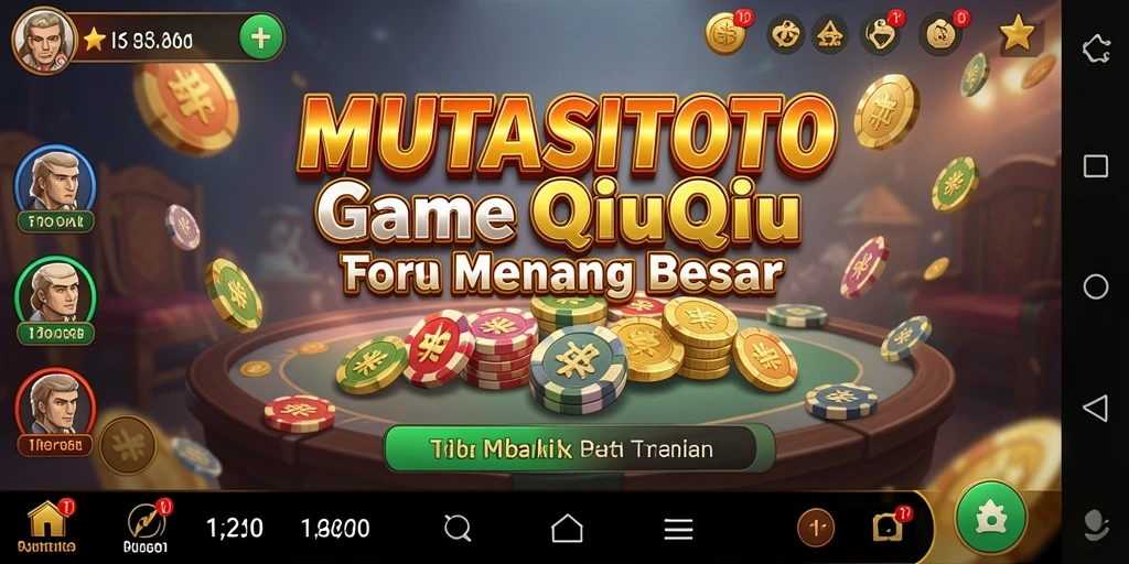 Tampilan gameplay QiuQiu yang menarik dan seru.