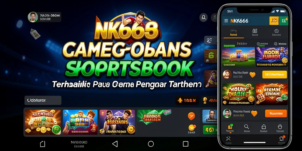 Tampilan gameplay Sportsbook NK666 yang menarik dan interaktif.
