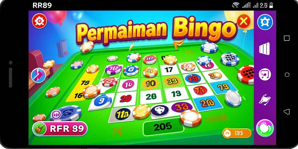 Gameplay bingo RR89 yang seru dan menegangkan.
